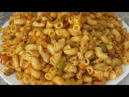 Desi Style Macaroni Pasta | Masala Macaroni | Pasta Recipe | Quick and delicious macroni recipe