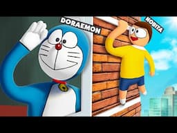 DORAEMON And NOBITA Playing Hide And Seek In HFF !!!