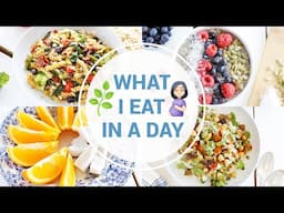 What I Eat In a Day While Pregnant | HEALTHY VEGAN RECIPES