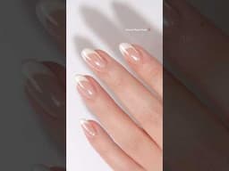 Elevate Your Bridal Glam with this Stunning Pearl French Manicure Hack! 💅✨