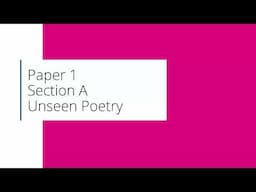 Pearson Edexcel International GCSE English Literature: Welcome to Pearson (Module 2)