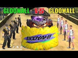 New Gloowall vs Gloowall Fight On Factory | Noob vs Pro | Gloowall Skin Challange | Garena Free Fire