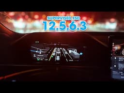 FSD Supervised 12.5.6.3 Night Drive