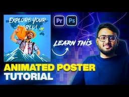 Animated Poster / Motion Banner Tutorial in Photoshop and Premiere pro 2023