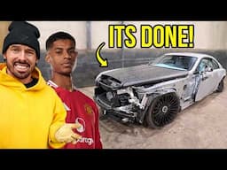 I REBUILT MARCUS RASHFORD'S  WRECKED ROLLS ROYCE