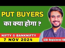 Nifty and BankNifty Prediction Thursday Expiry, 7 Nov 2024 |  Hero Zero Strategy | Rishi Money