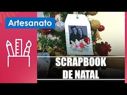 Inove com um lindo scrapbook de Natal com a artista plástica Débora Prass – 13/11/24