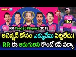 RR Target Players 2025 Auction | Rajasthan Royals Auction Strategy IPL 2025 | GBB Cricket