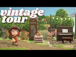 Vintage, Grandma-core Island Tour in Animal Crossing 🎀