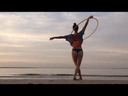 Life Is Painfully Beautiful | DARKROSE | Sunrise Hula Hoop Dance