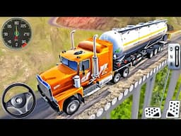 Offroad Truck Driving Simulator 2024 - Real Transport Truck Uphill Driver 3D - Android GamePlay