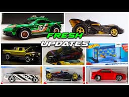 Showcase - Hot Wheels Porsche 911 Rallye, Dodge Power Wagon, Nissan Skyline R33, 2025 Mix C Case.