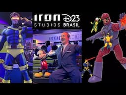 D23 Brasil: Estande da Iron Studios - exclusivos e os lançamentos de Marvel, Disney e Star Wars