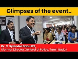 Thank You Dr.Sylendra Babu IPS (Former DGP, Tamil Nadu) | Officers IAS Academy