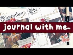 Journal With Me ☆ November Reading Journal 2024