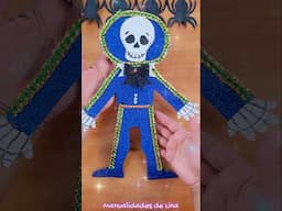 Como vestir una Calaverita de Catrín o Charro con Foami #diademuertos