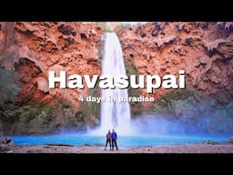 HAVASUPAI | Visiting the most beautiful waterfalls in the world - Havasu, Mooney, and Beaver Falls