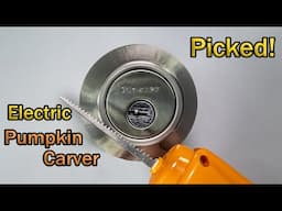 How To Open A Lock with an Electronic Pumpkin Carver