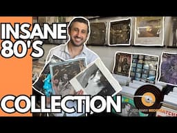 You Don't Find Vinyl Record Collections Like This In The States: Mind-Blowing 80s Collection!