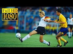 Germany 3-2 Sweden Semi Finals Euro 1992 | Full highlight - 1080p HD | Jürgen Klinsmann