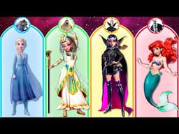 Marinette, Elsa, Wednesday, and Ariel Transform into Hotel Transylvania 3 Characters | Style wow