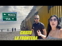 Cruzando la frontera de Mexico  y Estados unidos(lo que veo es increible!!) 🇺🇸🇲🇽