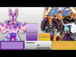 Beerus Vs Saint Seiya Power Level