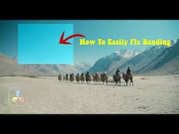 How To Fix Footage with Banding In Davinci Resolve 19