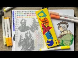 Arrtx sketching pencil + acrylic marker review