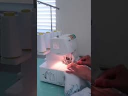 How to Shirr Stitch Using a Serger FAST & EASY #sewing