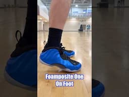 Would you wear these shoes? #weartesters #foampositeone #sneakers #shorts #fyp