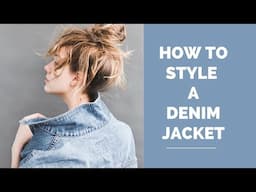 HOW TO STYLE A DENIM JACKET and buy a vintage one online