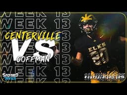 CENTERVILLE FOOTBALL | Elks Race Past Rocks, Into Regional Final - Playoff HIGHLIGHT