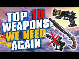 Top 10 Weapons we NEED to Return in Borderlands 4