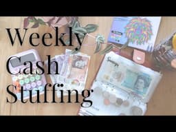 Weekly Cash Stuffing UK | Cash Envelopes | Savings Challenges