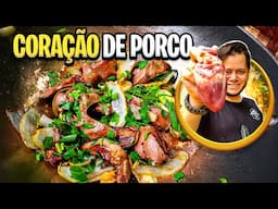 CORAÇÃO - PREPARANDO CORAÇÃO DE PORCO, RECEITA E DICAS