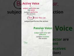 Active & Passive Voice in English (2) | EasyTeaching #esllearners #esl #englishgrammar