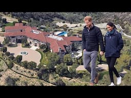 The Duke and Duchess of Sussex put screens up at $18m mansion