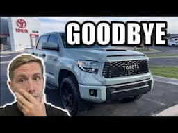 IDIOT Sells His MINT 2021 Toyota Tundra TRD Pro to Famous Dude!