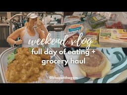 WEEKEND VLOG | Full day of eating & high protein Costco grocery haul