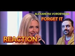 Александра Воробьева - Забудь (эфир от 29.09.2024, Россия 1) REACTION