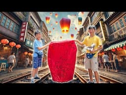 Taiwan's Real-Life Spirited Away – Shifen Sky Lantern & Jiufen Old Street Adventures