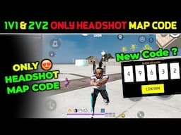 1v1 & 2v2 Only Headshot Craftland Map Code | Only Headshot zynoxff1 ENTER YOUR Pin Code 🥰