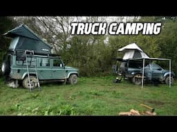 Truck Camping with Kent Survival in some Heavy Rain!