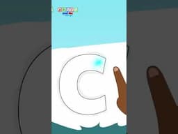 Drawing the letter C | Learning to write the alphabet | Akili & Me #alphabet #educationalcontent