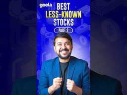 Best Less Known Stocks Part 2 | Harsh Goela