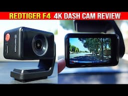 REDTIGER F4 4K Dash Cam Review (4K, Park Mode, WIFI App)