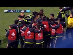 Partido clasificatorio rumbo a Rusia 2018 EUA 1-2 Mexico. Todos los goles (TV Azteca) 2016