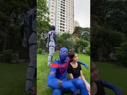 Okk Spider-man vs Money Heist 160 #spiderman #shorts #homic