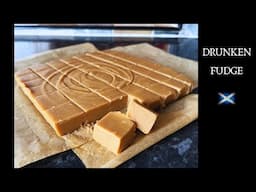 Drunken Fudge | Easy Scottish whisky fudge recipe